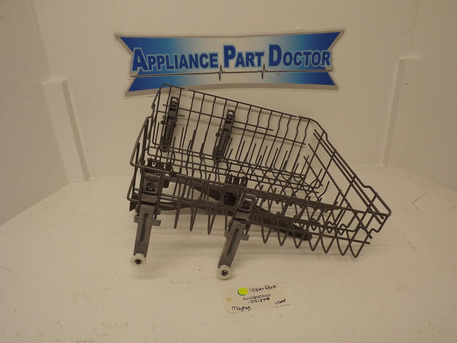 Maytag Dishwasher W10240140 1551899 Upper Rack Used Maytag Dishwasher W10240140 1551899 Upper Rack Used